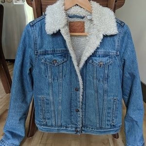 Levi's Denim Sherpa Jacket